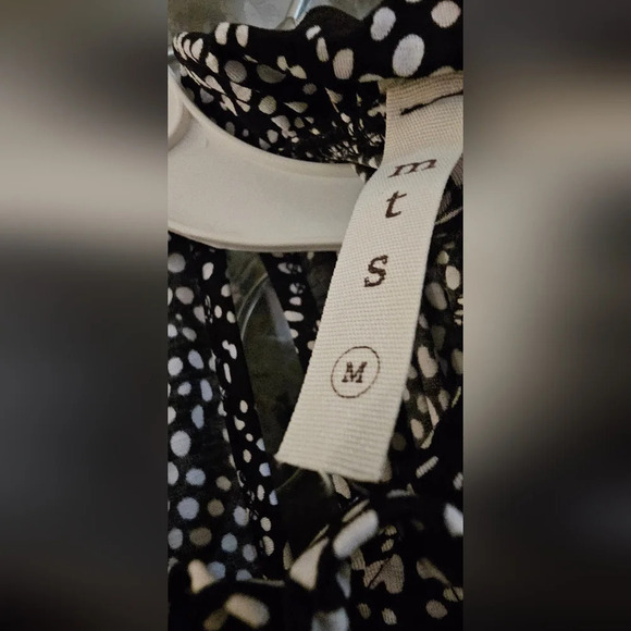 mts - Midi Abstract Polkadot Casual Dress​​​​​ - Picture 5 of 5